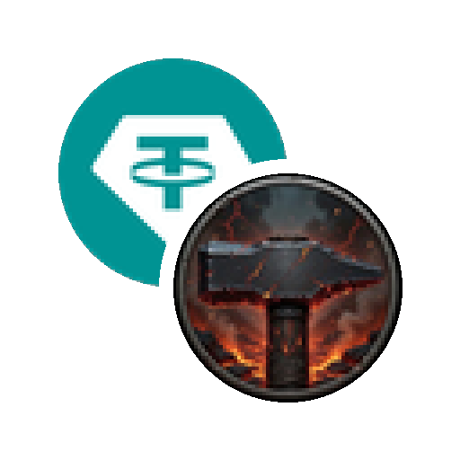 LP Token for USD₮-FORGE